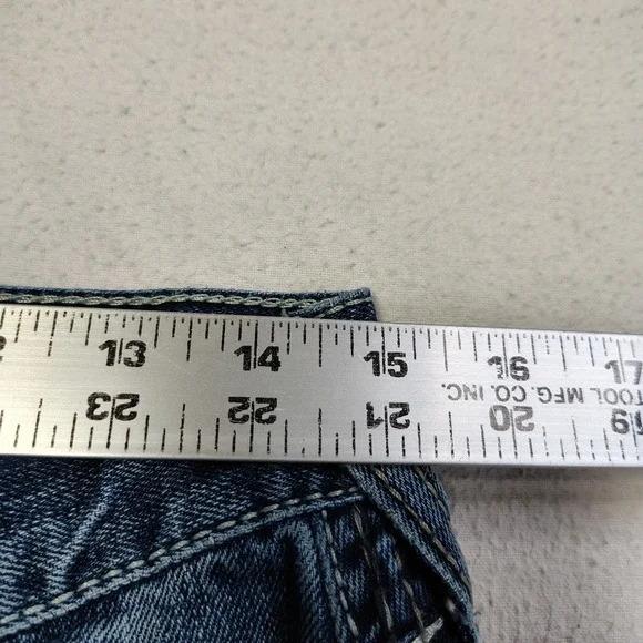 Ariat M4 Jeans Mens 30x36 Blue Medium Wash Low Rise Stretch Adkins Boot 10021767 - Picture 6 of 13